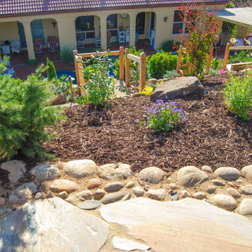 Terraced Backyard