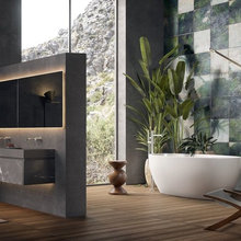 furniture in bathroom
