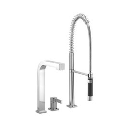 Maro | Two-hole Mixer With Profi Spray Set | Collection By Dornbracht - Kitchen Faucets