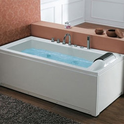 FontanaShowers Surf Hydromassage Bathtub - Bathtubs