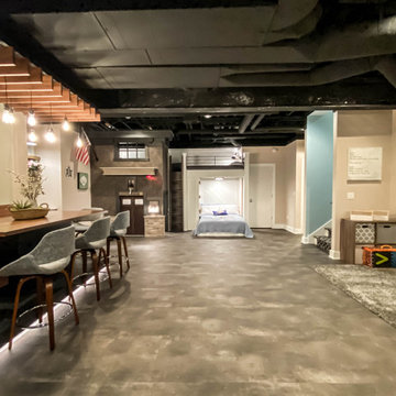 Finished Basement Remodel  |  Naperville, IL