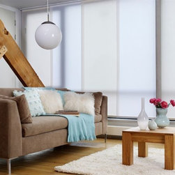 Sunscreen Panel Track Blinds - Vertical Blinds