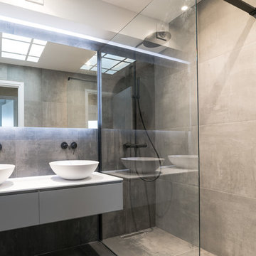 Rénovation d'une salle de bain design
