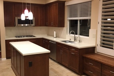 Elegant home design photo in Orange County