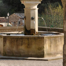 Landscaping Mediterranean Style - Outdoor Fountains And Ponds