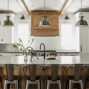 Natural Charm Farmhouse Kitchen