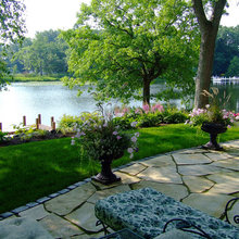Beach house garden