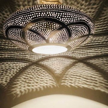 Pendant lamp Chandelier Brass