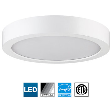 Sunlite LED 5.5-Inch Round  Ceiling Light Fixture, 11W, 4000K Cool White