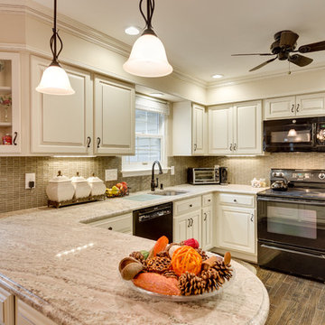 Transitional Kitchen Remodel Burke, VA by Reico Kitchen & Bath