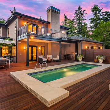 Contemporary Backyard Retreat, Hunts Point