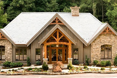 Inspiration for a timeless exterior home remodel in Other