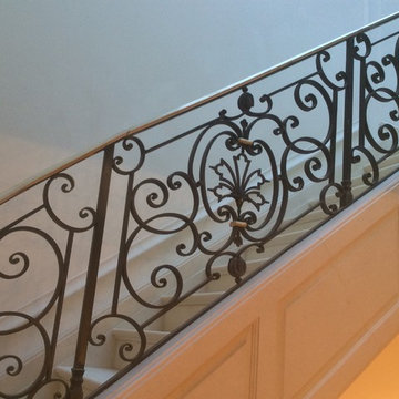 Manhatan wrought iron railings