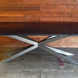 Sculpted Steel Dining Tables - Dining Tables