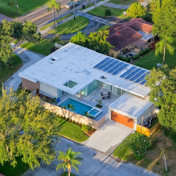 Modern Floor Plan Solar Panels