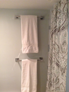 Hanging towel bars?