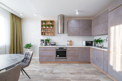 Cocina Contemporánea Luminosa Visual 1