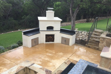 Cut Stone and Granite Wood-fired Oven
