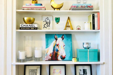 Example of a home office design in Chicago