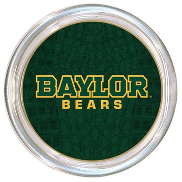 C3108-Baylor Bears on Green Crock Coaster