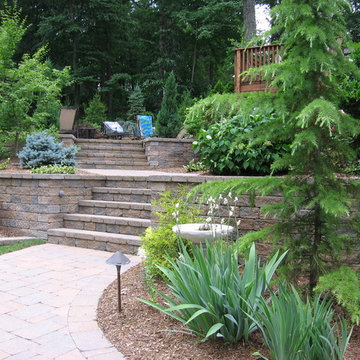 Stonework - Walkway, Wall, and Stairway