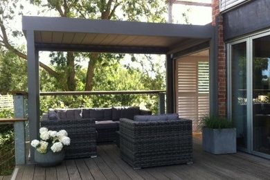 Louvered Roof Canopies Installation