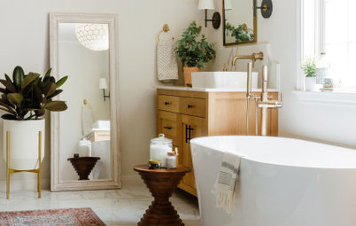 Bathroom of the Week: Fresh Update With Mediterranean Touches