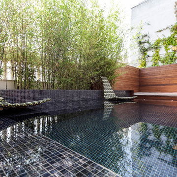 Proyecto ático con piscina en barrio de salamanca