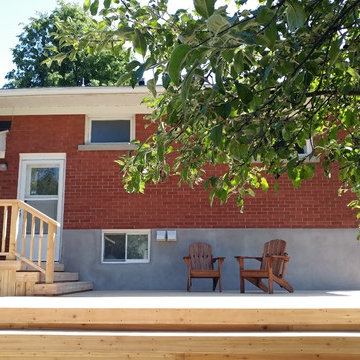 Cedar deck design and build