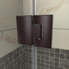DreamLine Prism Lux 38"x72" Neo-Angle Hinged Shower Enclosure, Oil Rubbed Bronze