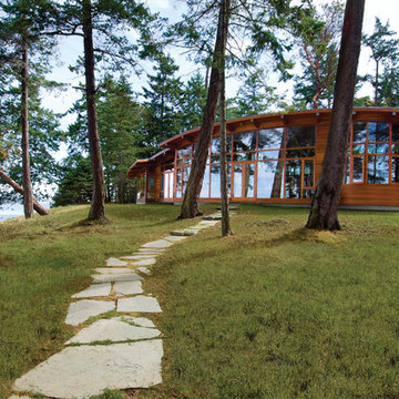 Booklovers House | Exterior View from Point