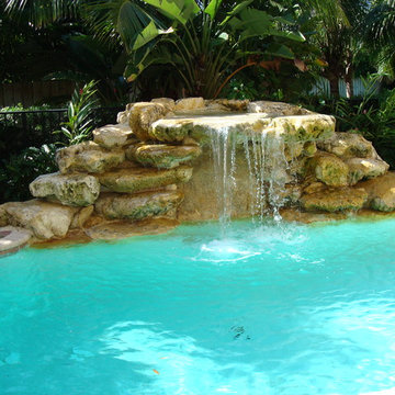 Rocks and Rock Waterfalls