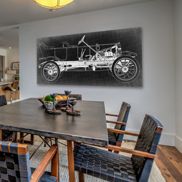 Vintage Race Car Blueprint 2
