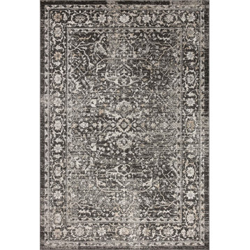 Loloi II Odette Charcoal / Silver 2'-7" x 12'-0" Runner Rug