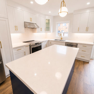 East Credit Kitchen & Structural Renovation - Open Concept