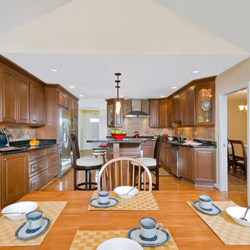 McLean Kitchen Renovation Opens To Beautiful Outdoor Structures