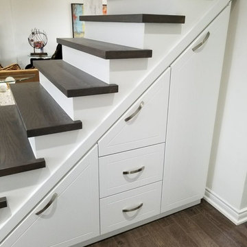 Creating a Functional Space, Staircase Storage Solutions