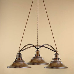 321 Charleston Three Shade Chandelier - Chandeliers