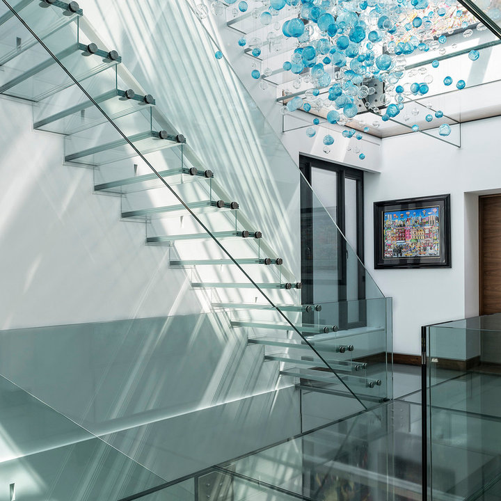 75 Beautiful Glass Staircase Ideas & Designs - March 2026 | Houzz AU