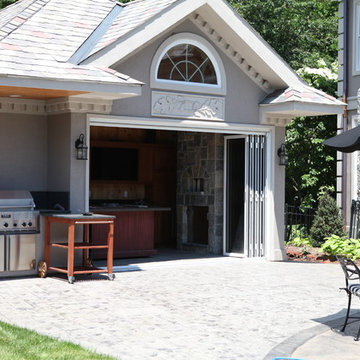It's the Toppings on the Pizza Oven that makes Outdoor Living Taste Fabulous