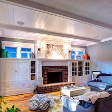 FIREPLACE WITH BUILT INS
