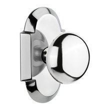 Interior door hardware