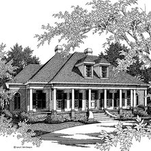 Rendering House Plan HOMEPW16147 from HomePlans.com
