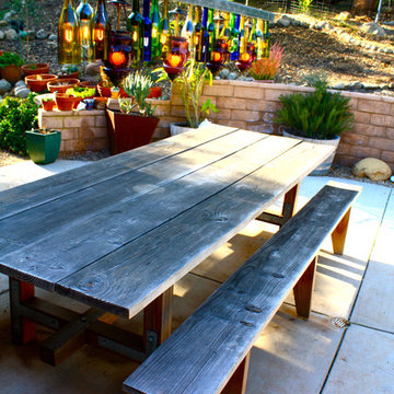 My Houzz: Eclectic, Artistic Rented House in Ojai