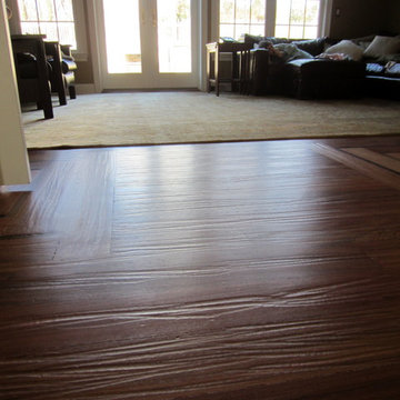 LLOYD HARBOR: BRAZILIAN CHERRY HANDSCRAPED (FOR REAL!) AND DISTRESSED.