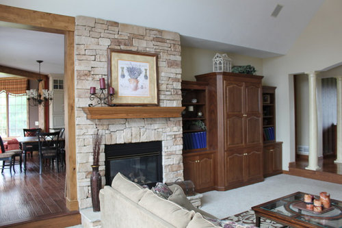 Need help with this fireplace wall redo!