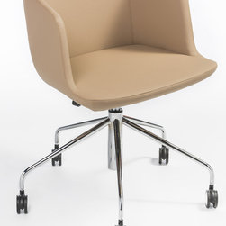Geo 5-Ways Swivel Office Armchair by B&T - Armchairs And Accent Chairs