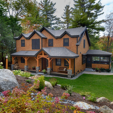 Timberframe Lake Escape