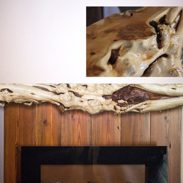 Rustic Fireplace Mantels