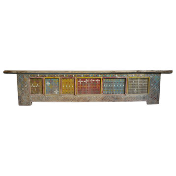 Consigned Jilang Low Colored Sideboard